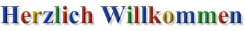 Herzlich Willkommen